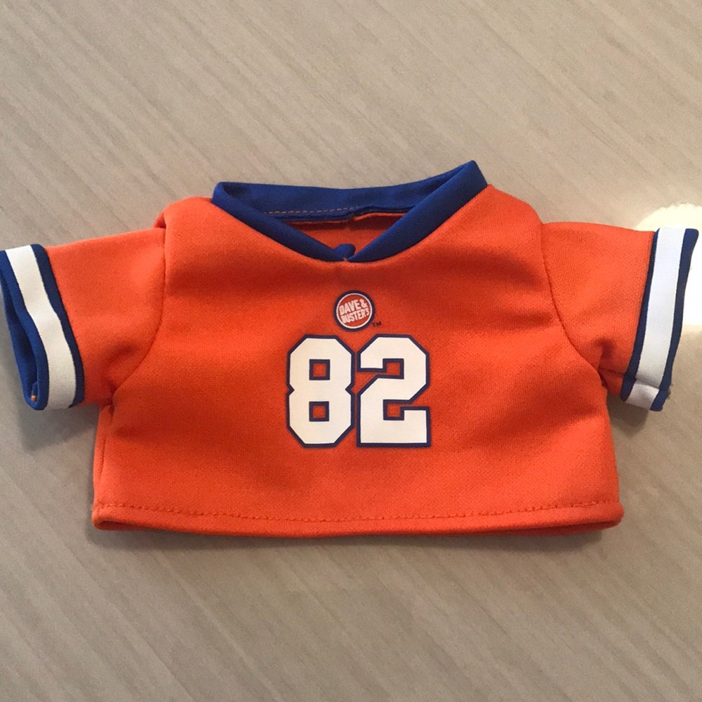 Dave & Buster’s doll shirt